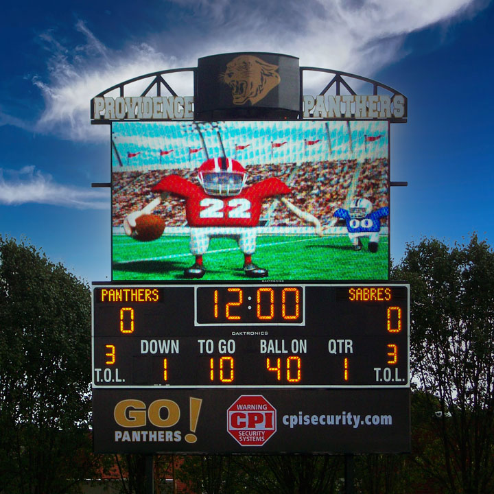Providence High School Scoreboard