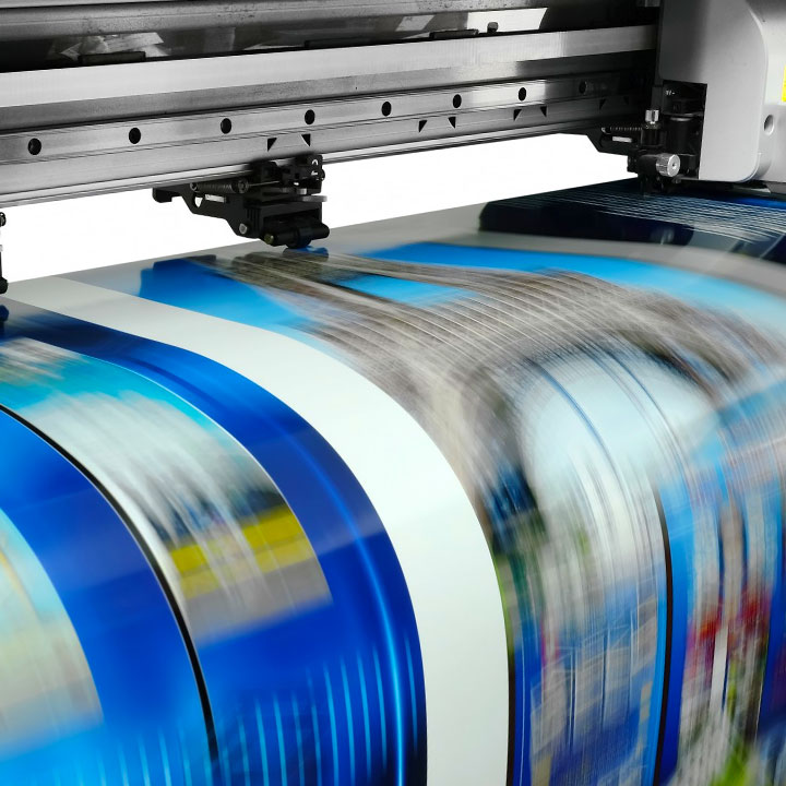 Wide format printer working