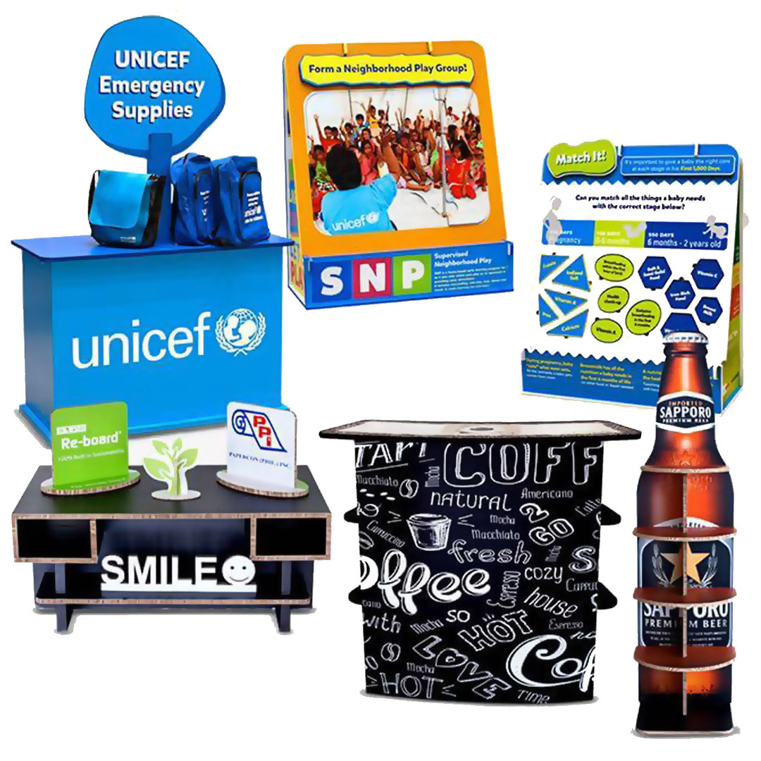Point-Of-Purchase displays.