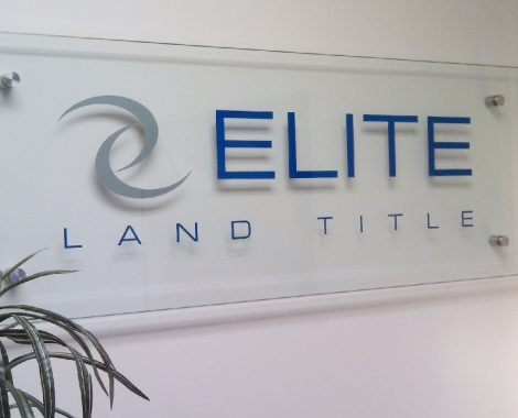 interior sign